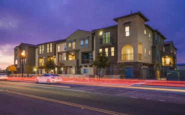 ParkWest Townhomes street view of the front