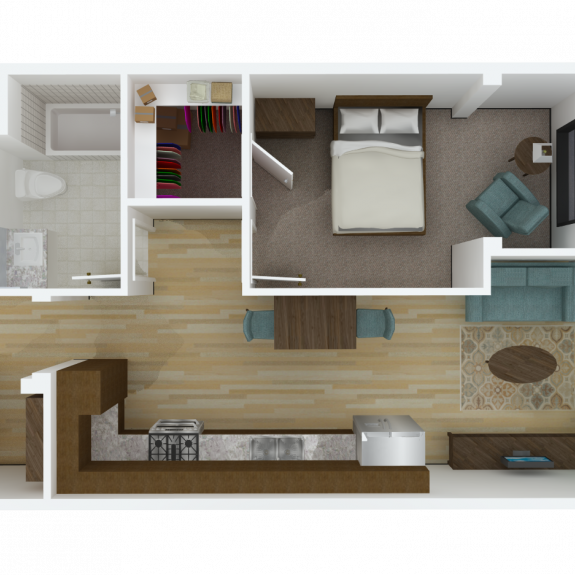 Press-Courier Lofts floor plan G