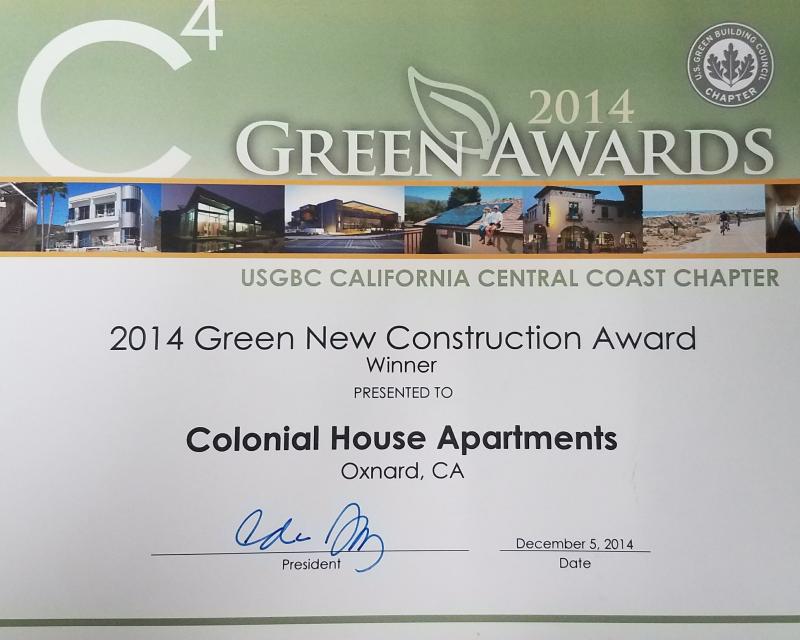 2014 C4 Green Award